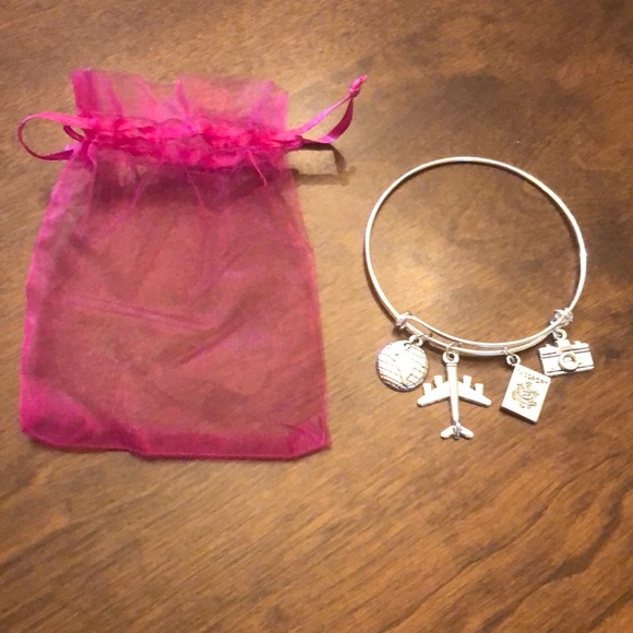Travel themed adjustable bracelet. brand new! - Picture 3 of 3